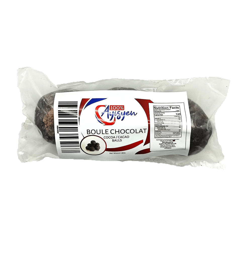 Haitian chocolate balls